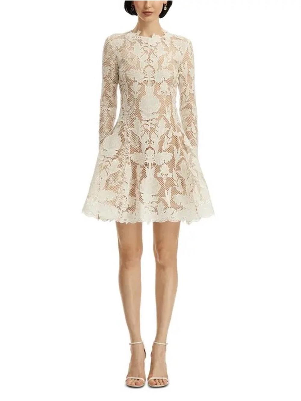 Oscar de la Renta Lace guipure minidress